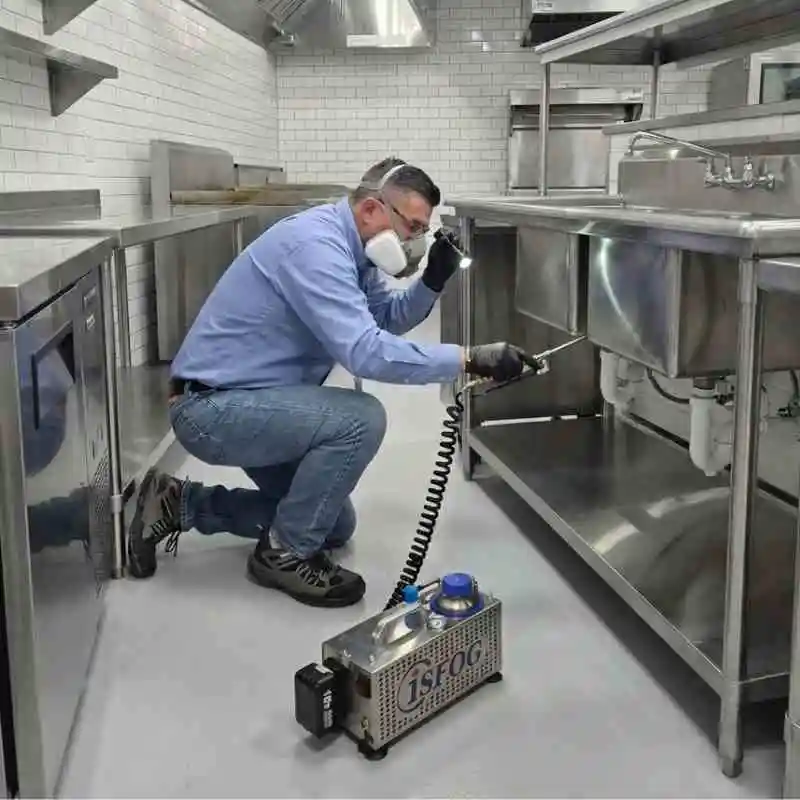 Control integral de cucarachas en cocinas industriales y restaurantes en Puebla